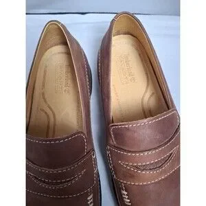TIMBERLAND Smart Comfort Men\'s Brown Leather Penny Loafers Shoes Size 8.5 Timberland | Shoes | Timberland Smart Comfort Mens Brown  main image 4